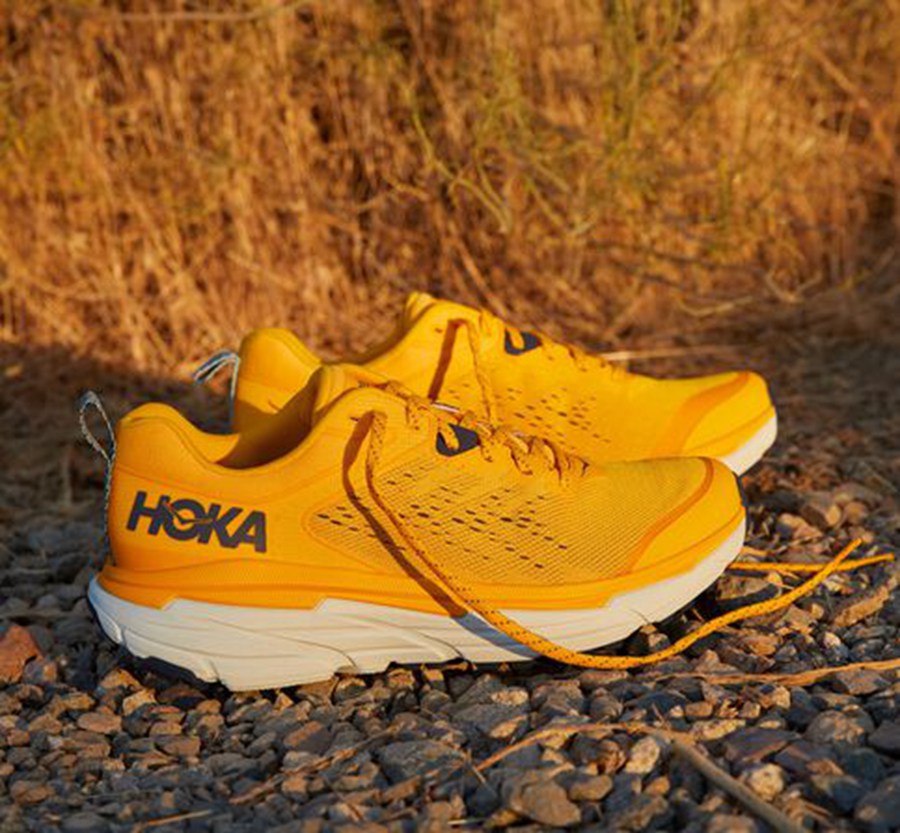 Hoka One One Challenger Atr 6 Trailskor Herr - Gula - QIXOC-9034